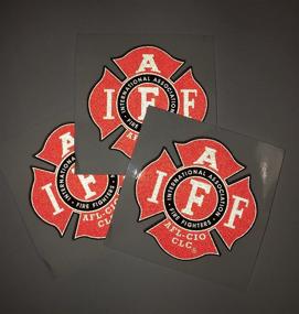 img 1 attached to Three Reflective Helmet Firefighter Sticker