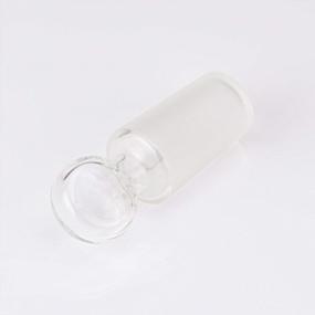 img 2 attached to StonyLab Glass Stopper Set For 24/40 Glass Joints With Closed Bottom - 5 Pack