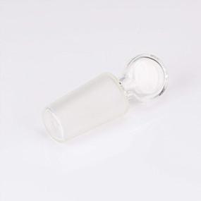 img 1 attached to StonyLab Glass Stopper Set For 24/40 Glass Joints With Closed Bottom - 5 Pack