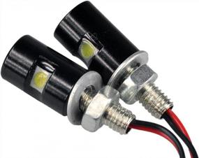 img 3 attached to 2X White LED License Plate Light Bulbs For Car Motorcycle - HOTSYSTEM