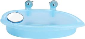 img 4 attached to Mirror Parrot Bathtub Bathing Accessory