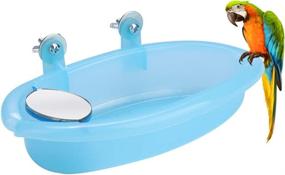 img 3 attached to Mirror Parrot Bathtub Bathing Accessory