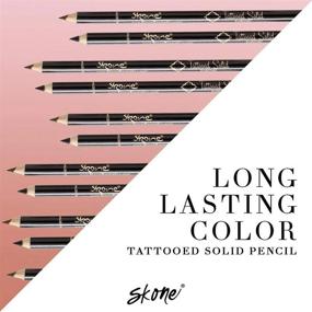 img 3 attached to Long-Lasting Black Eyeliner By Skone Cosmetics Tattooed Solid