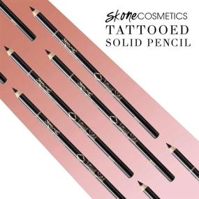 img 1 attached to Long-Lasting Black Eyeliner By Skone Cosmetics Tattooed Solid