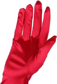 img 2 attached to 17 75 Adult Length Gloves Silver Women's Accessories ~ Special Occasion Accessories