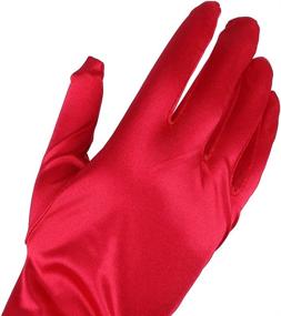 img 1 attached to 17 75 Adult Length Gloves Silver Women's Accessories ~ Special Occasion Accessories