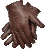 🧤 men's small leather driving dress gloves - men's accessories gloves & mittens логотип