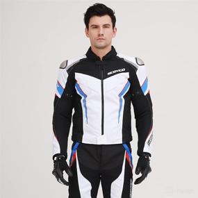img 2 attached to Scoyco Motorcycle Wear Resistant Breathable Protective Motorcycle & Powersports best on Protective Gear