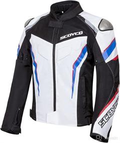 img 4 attached to Scoyco Motorcycle Wear Resistant Breathable Protective Motorcycle & Powersports best on Protective Gear