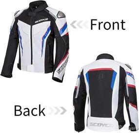 img 3 attached to Scoyco Motorcycle Wear Resistant Breathable Protective Motorcycle & Powersports best on Protective Gear