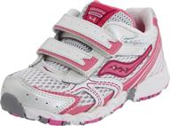 👟 saucony girls' jelly athletic running shoes - cohesion collection logo