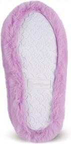 img 1 attached to Cozy Up In Style With PajamaGram Women'S Slip-On Fuzzy Slippers - Perfect House Shoes