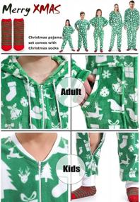 img 2 attached to Shop Christmas Family Onesies Matching Sets - Perfect For Couples & Families!