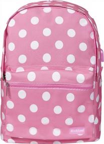 img 4 attached to Large Pinkdot Rockland Laptop Backpack