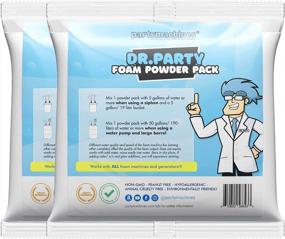 img 4 attached to Dr. Party Foam Powder Pack Of 2 - Create 240 Gallons Of Foam Party Fun With Foam Machines