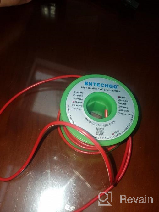 img 1 attached to BNTECHGO 22 Gauge PVC 1007 Solid Electric Wire Kit 6 Color Each 25 Ft 22 AWG 1007 Hook Up Wire review by Charles Lewis