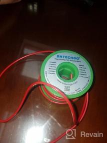 img 4 attached to BNTECHGO 22 Gauge PVC 1007 Solid Electric Wire Kit 6 Color Each 25 Ft 22 AWG 1007 Hook Up Wire