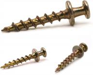 versatile bear claw screw hanger gold - 30lb picture hooks - 4-in-1 hanging screws for various mounting options - ideal for drywall and wood studs - 30 pack logo