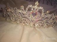 img 1 attached to Purple Tiara & Crowns For Women: Birthday, Princess, Queen Styles! review by Glen Braudrick
