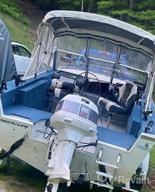 img 1 attached to Deluxe High Back Folding Boat Seat With Stainless Steel Screws - NORTHCAPTAIN S1 review by Mark Cai