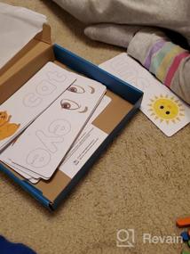 img 6 attached to Enhance Your Child'S Reading Skills With LIKEE Wooden Sight Word Flash Cards - 28 Cards And 52 Blocks Included!