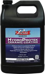 img 4 attached to 🚤 Presta HydroProtek Ceramic Coating: Ultimate Spray-on Protectant for Boats & RVs | High Gloss + Water Repellent Finish | Durable Hydrophobic Surface | 1 Gallon (169601)