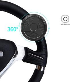 img 2 attached to 🔧 Enhanced Steering Wheel Control Knob for an Improved Car Steering Experience