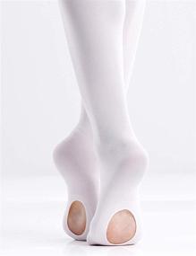 img 3 attached to 👗 Girls' Clothing: Daydance Transition Tights (Convertible) - 110 to 125cm - via Socks & Tights