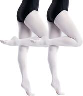 👗 girls' clothing: daydance transition tights (convertible) - 110 to 125cm - via socks & tights logo