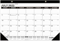 2022-2023 desk calendar: 17x11.5 inches - 18 months of academic planning for home, school & office! logo