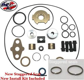 img 4 attached to 🔧 Efficient Rebuild Kit: Turbo Lab America's 6.0 Powerstroke Turbo Rebuild Kit (2003-2007)