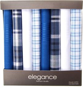 img 3 attached to 8-Pack Men'S Cotton Handkerchiefs