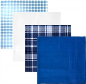 img 1 attached to 8-Pack Men'S Cotton Handkerchiefs