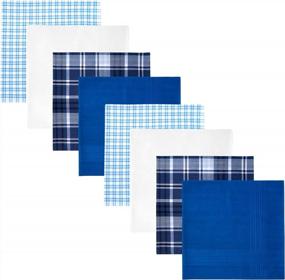 img 4 attached to 8-Pack Men'S Cotton Handkerchiefs
