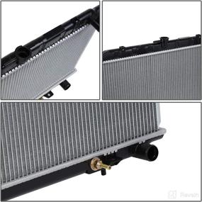 img 2 attached to DNA Motoring OEM RA 2413 Aluminum Radiator