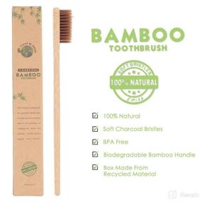 img 1 attached to Toothbrushes Biodegradable Toothbrush Eco Friendly Travelling