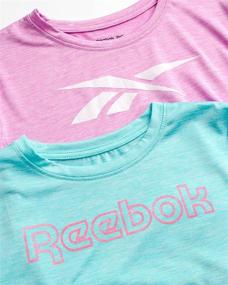 img 2 attached to 🍓 Улучшите ее результат: футболка Reebok для девочек в стиле клубники - активная одежда для девочек