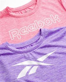 img 3 attached to 🍓 Улучшите ее результат: футболка Reebok для девочек в стиле клубники - активная одежда для девочек