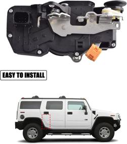 img 3 attached to 🚪 Hummer H2 Power Door Lock Actuator, Rear Right Passenger Side Door Latch, Replacement - OE 15182171, 15816391, 15254039, 15134816 - Unikpas