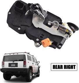 img 4 attached to 🚪 Hummer H2 Power Door Lock Actuator, Rear Right Passenger Side Door Latch, Replacement - OE 15182171, 15816391, 15254039, 15134816 - Unikpas