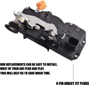 img 2 attached to 🚪 Hummer H2 Power Door Lock Actuator, Rear Right Passenger Side Door Latch, Replacement - OE 15182171, 15816391, 15254039, 15134816 - Unikpas