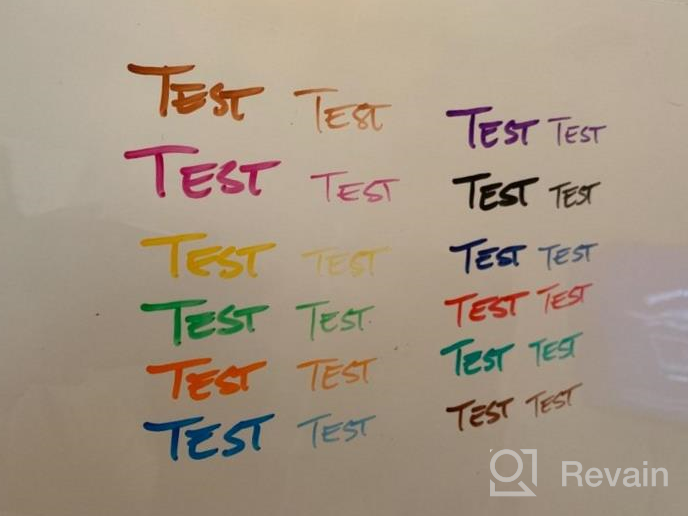 img 1 attached to 12-Set Dry Erase Markers For Whiteboard - Dual Tip & Ultra Fine Point, Erasable Markers For Kids review by Andargie Waiker