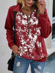 img 2 attached to Stay Cozy And Chic With GEMLON Womens Long Sleeve Pullover Hoodies - Perfect Fall Fashion Wear