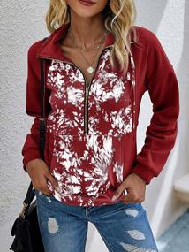 img 3 attached to Stay Cozy And Chic With GEMLON Womens Long Sleeve Pullover Hoodies - Perfect Fall Fashion Wear