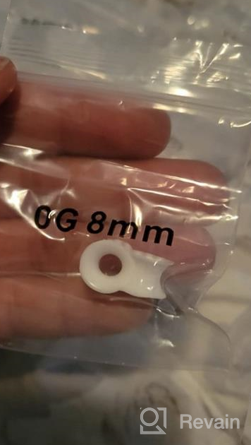 img 1 attached to 20/28Pcs 8G-1 Ear Stretching Kit Set - Hard Silicone Plugs & Tunnels For Gauges Stretcher Piercing Jewelry review by Joe Drew