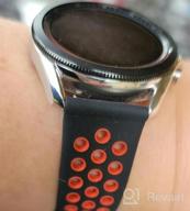 img 1 attached to Upgrade Your Galaxy Watch 3 With Surace Soft Silicone Sport Band - 3 Pack Bundle With Quick-Release Pins review by Brandon Selpasoria