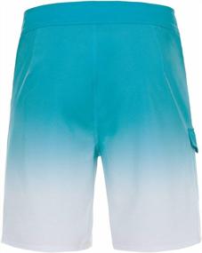 img 3 attached to Quick-Dry Board Shorts For Men - Rokka&Rolla 4-Way Stretch Swim Trunks Ideal For Beach, Swimwear And Bathing