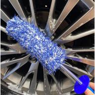 ipely wheel brush: metal-free microfiber cleaner for wheel and rim detailing, scratch-free solution logo