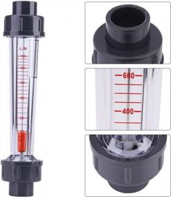 img 3 attached to LZS-15 Plastic Tube Rotameter For DN15 1/2" Tube - Measures Water And Liquid Flow At 100-1000L/H