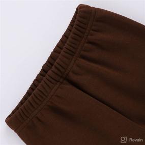 img 2 attached to Witwot Winter Toddler Thermal Leggings Apparel & Accessories Baby Girls